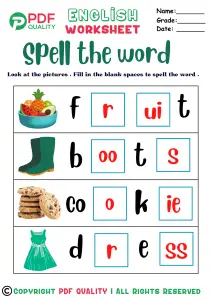 Spell phonetically with digraphs (c) ans