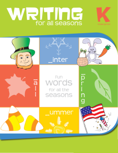 writing-for-all-seasons-workbook