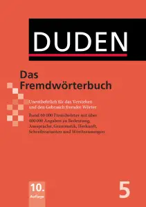 Rich Results on Google's SERP when searching for 'Duden Das Fremdwörterbuch'